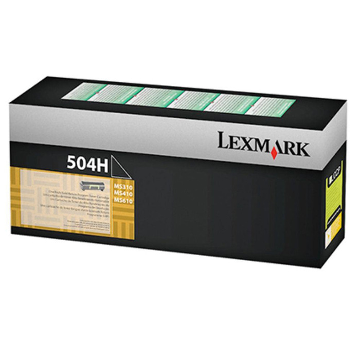 Toner Lexmark 50F4H00 (50FBH00/504H) Preto Original p/ MS410 MS415 MS510 MS610