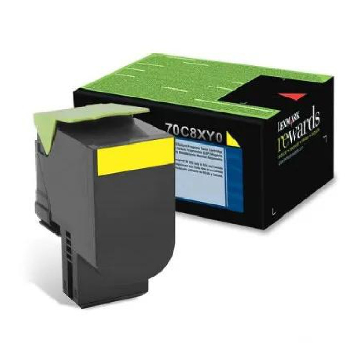 Lexmark 70C8XY0 Original Amarelo p/ CS510de/dte