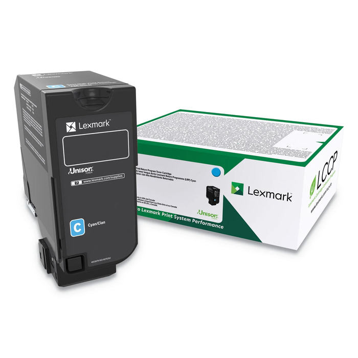 Toner Original Lexmark 74C4SC0 Ciano