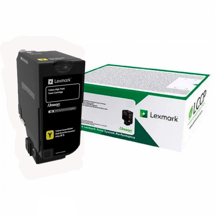 Toner Amarelo Lexmark 84C4HY0 (84CBHY0) Original p/ CS921 CX922 CX923 CX924