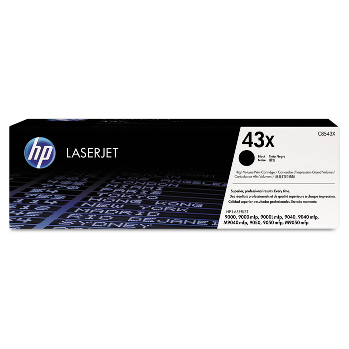 HP 43X C8543X Toner Preto Original p/ 9050 9040 9000
