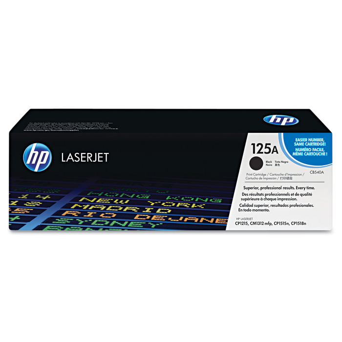 Toner HP CB540A 125A Preto Original CP1515n