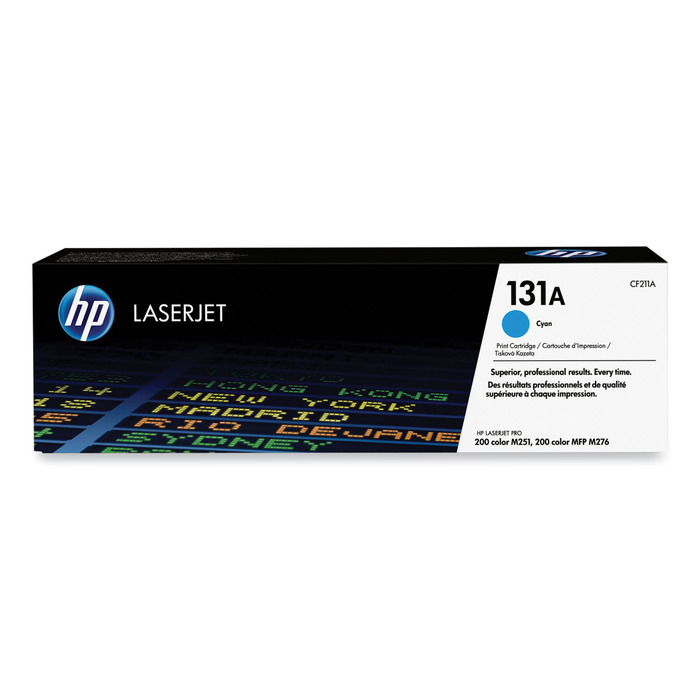 HP CF211A 131A Original Ciano Toner p/ M276nw M251n M276n M251nw