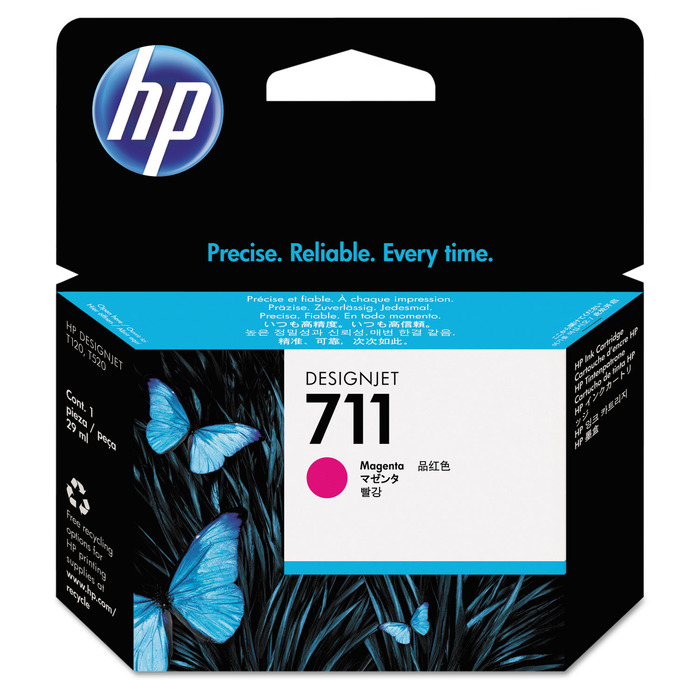 Cartucho HP CZ131A 711 Ciano para DesignJet T120/T520