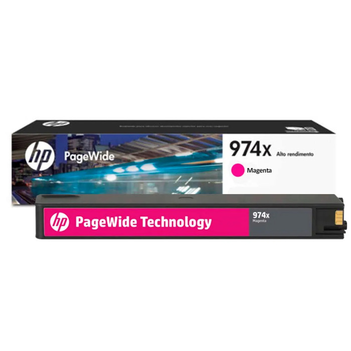 Cartucho HP L0S02AB 974X Magenta para PageWide Pro