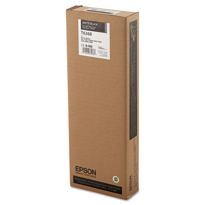 Cartucho Original Epson Matte Black T636800 T6368