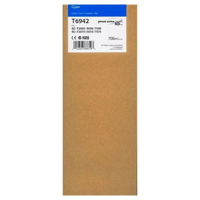 T694200 UltraChrome XD Ciano 700ml para T3270
