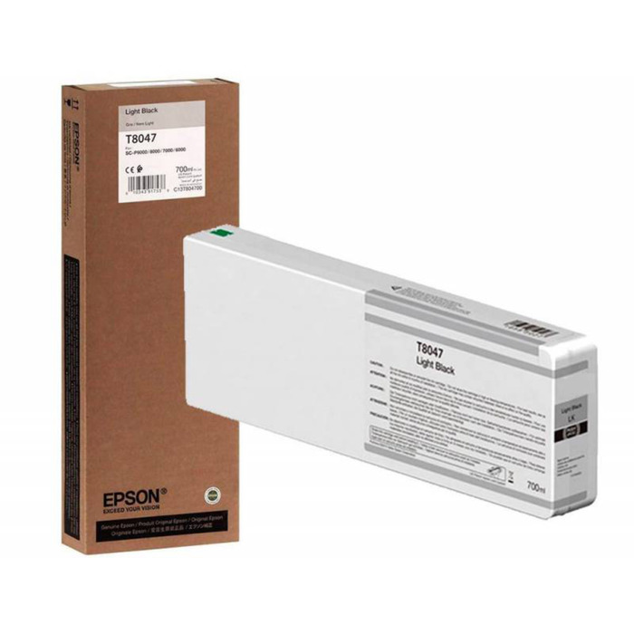 Cartucho Original Epson T804700 Gray T8047 700ml
