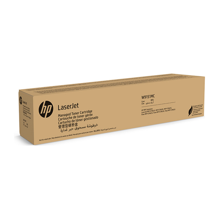 Toner W9151MC Ciano HP Original Alta Capacidade p/ E78635