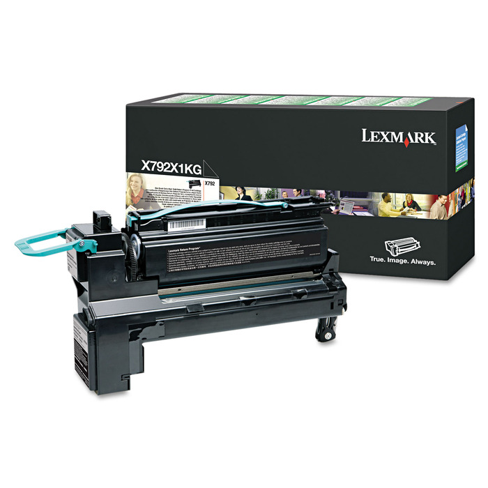 Toner Lexmark X792X1KG Preto Original p/ X792de X792dte X792dtfe X792dtme X792dtpe