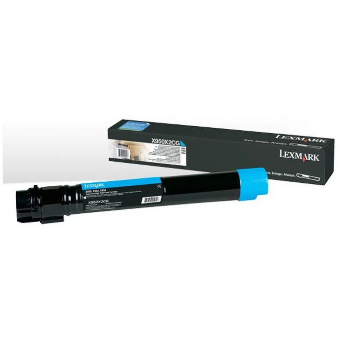 Cartucho Lexmark X950X2CG Ciano Original para X950/X954