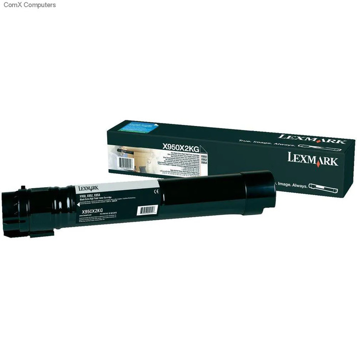 Cartucho Lexmark X950X2KG Preto Original para X950/X954