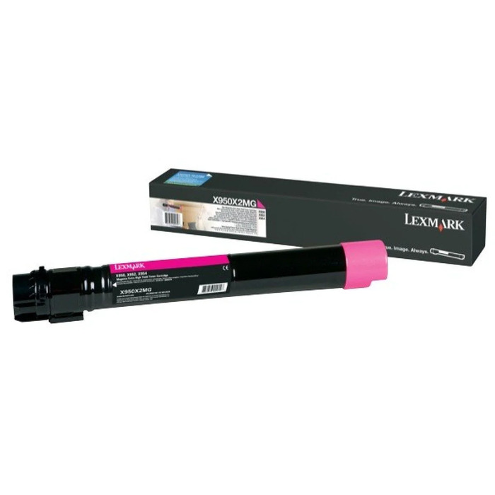 Cartucho Lexmark X950X2MG Magenta Original para X950/X954