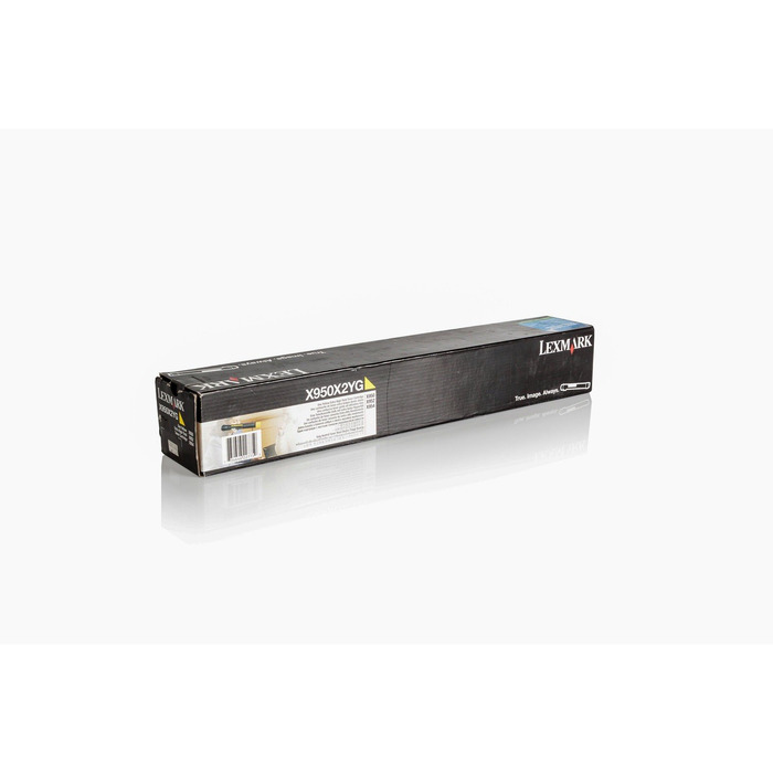 Cartucho Lexmark X950X2YG Amarelo Original para X950/X954